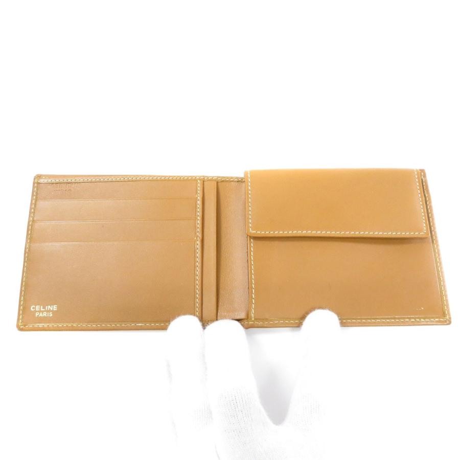 CELINE セリーヌ マカダム 二つ折り財布（小銭入れあり）PVC