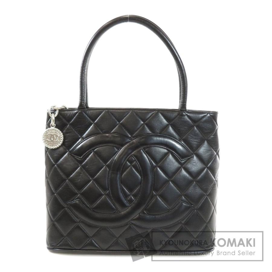 激安直営店 シャネル 復刻トートシルバー金具 美品CHANEL - バッグ