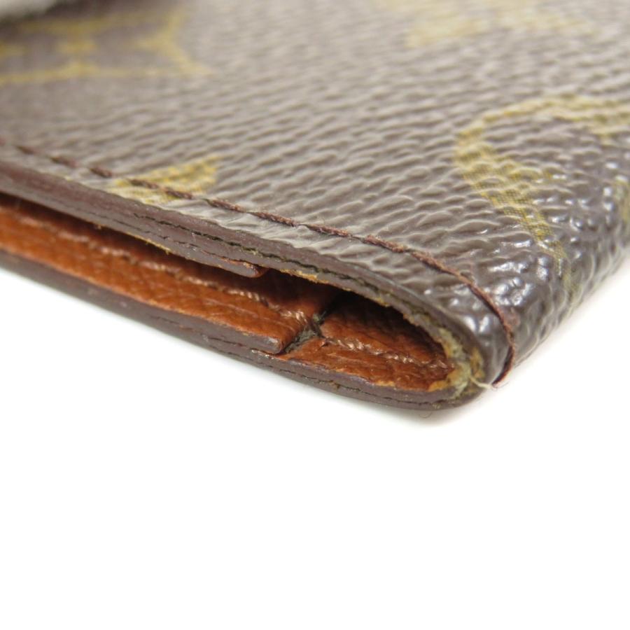VUITTON ルイヴィトン M60533 ポルト2カルトヴェルティカル カードケースモノグラムキャンバス レディース 中古 【替芯】