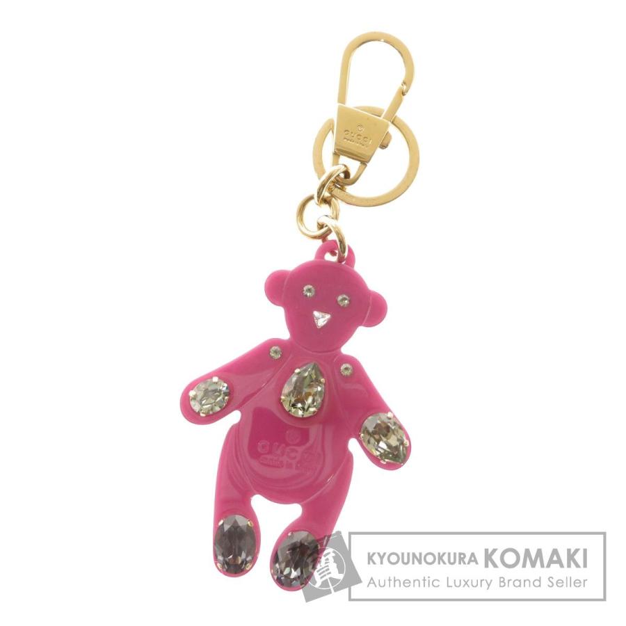 グッチ テディベア キーホルダー プラスチック レディース 【中古