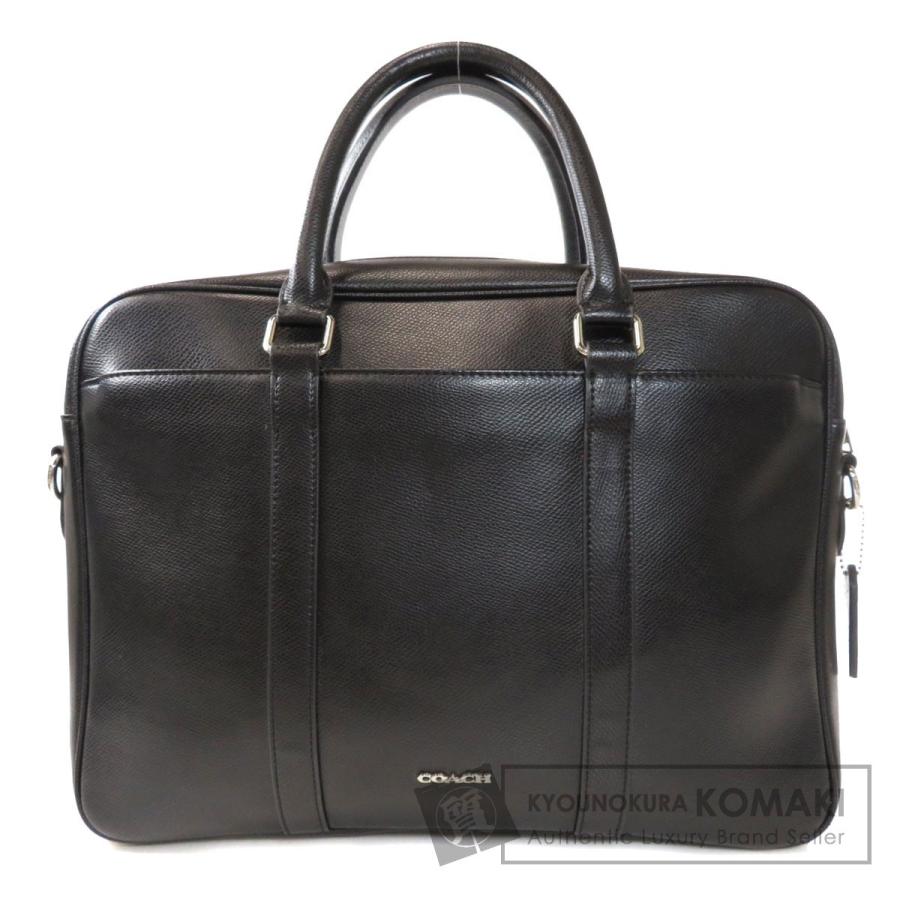 COACH コーチ F71681 ロゴタイプ 2way ビジネスバッグレザー メンズ