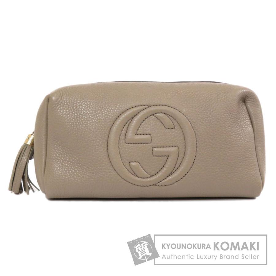 GUCCI グッチ 308637 ソーホー アクセサリーポーチ カーフ レディース  