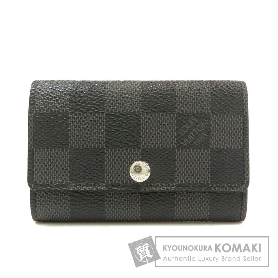 最も優遇の Vuitton Louis ルイヴィトン 中古 メンズ キーケースダミエキャンバス ミュルティクレ6 N ルイヴィトン Vuitton Louis 財布 帽子 ファッション小物