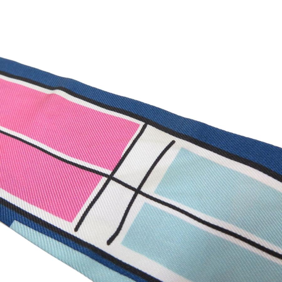 HERMES エルメス ツイリー 海とサーフとファン ピンク エルメス