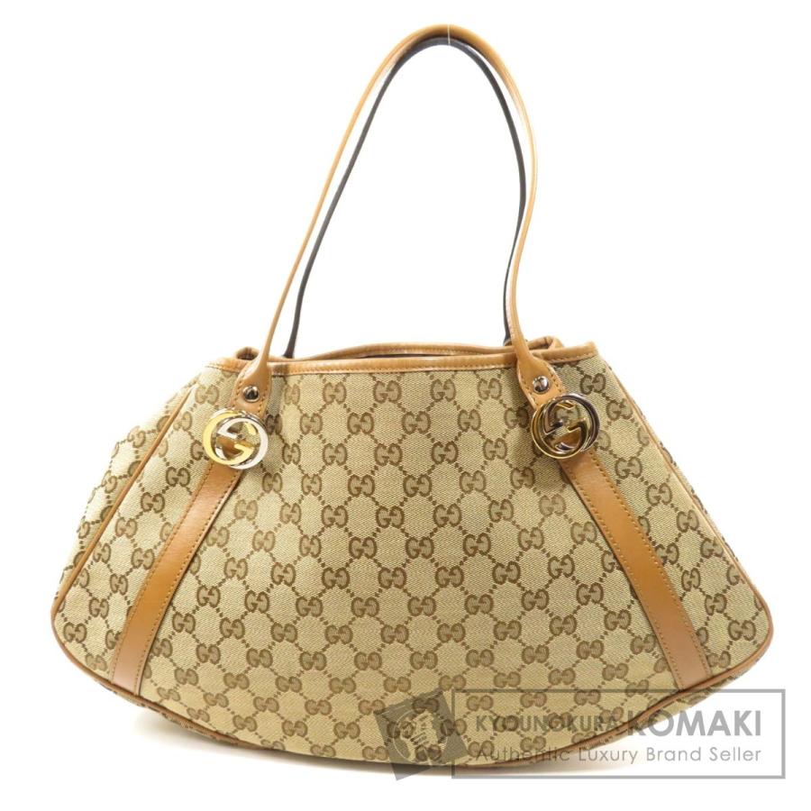 GUCCI グッチ 232963 GG柄 トートバッグ キャンバス レディース 中古