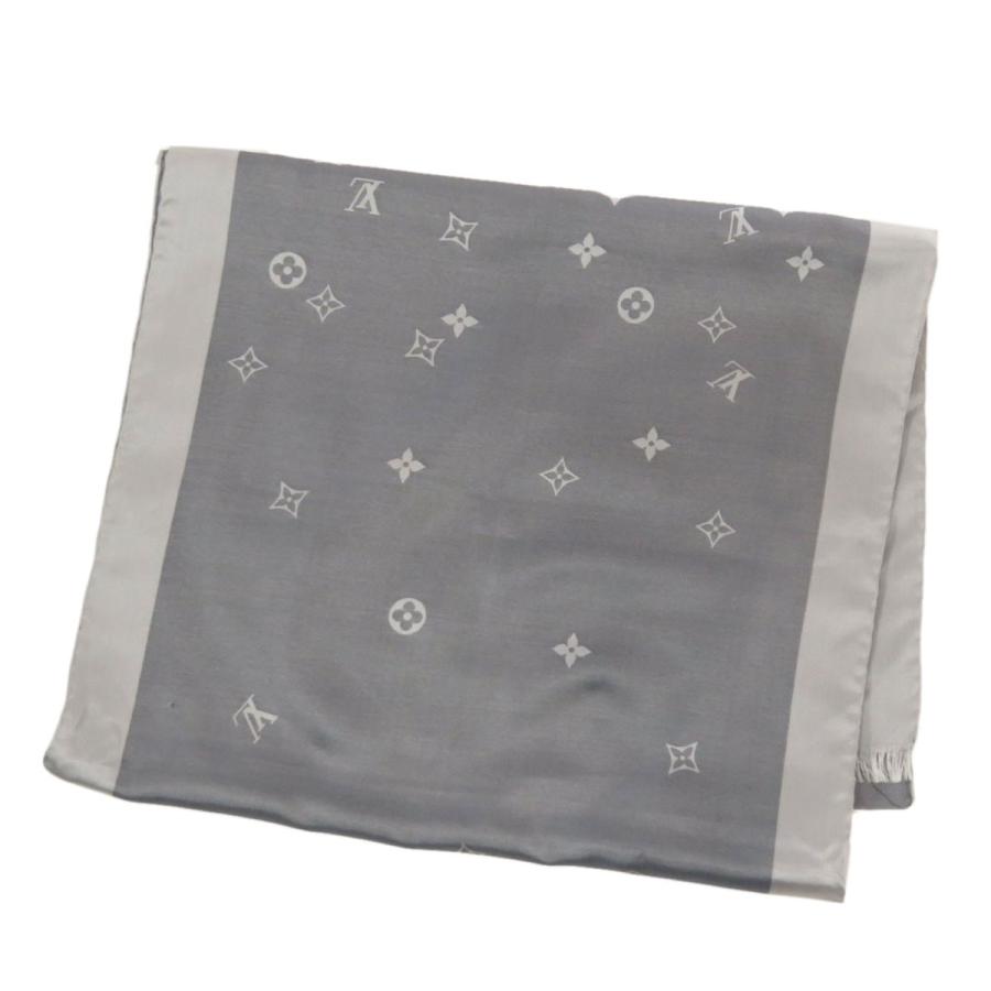 ☆Louis Vuitton☆ ストール エシャルプカプリ シルク グレー