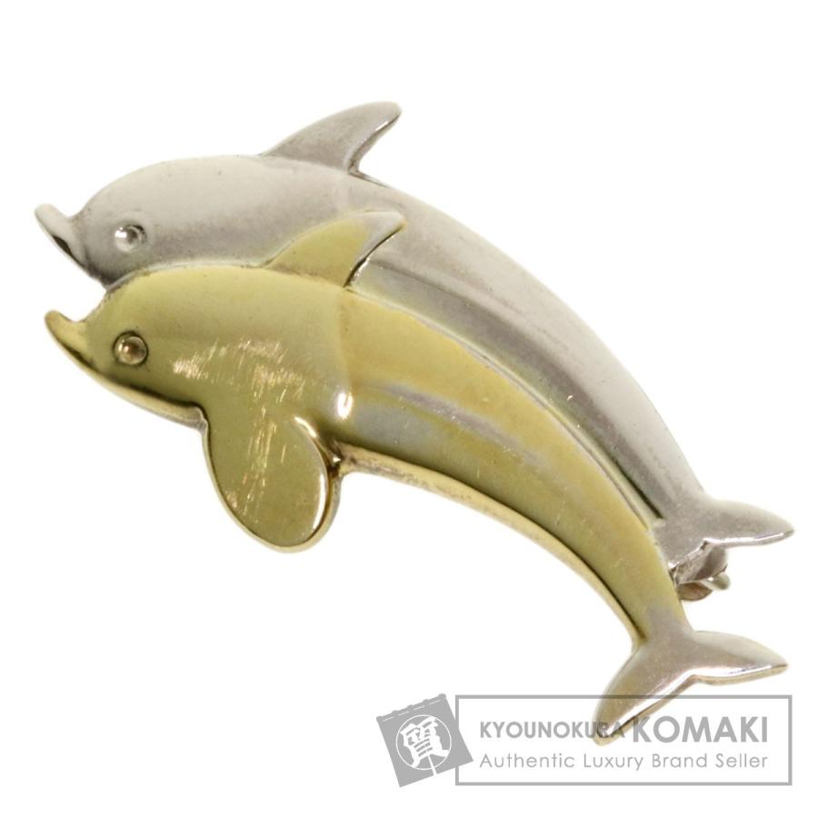 GEORG JENSEN ジョージジェンセン ヴィンテージ イルカ ブローチ