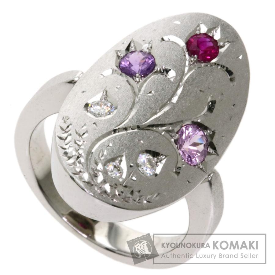 Kenji kiuchi 木内賢治 ルビー ピンクサファイア ダイヤモンド リング  