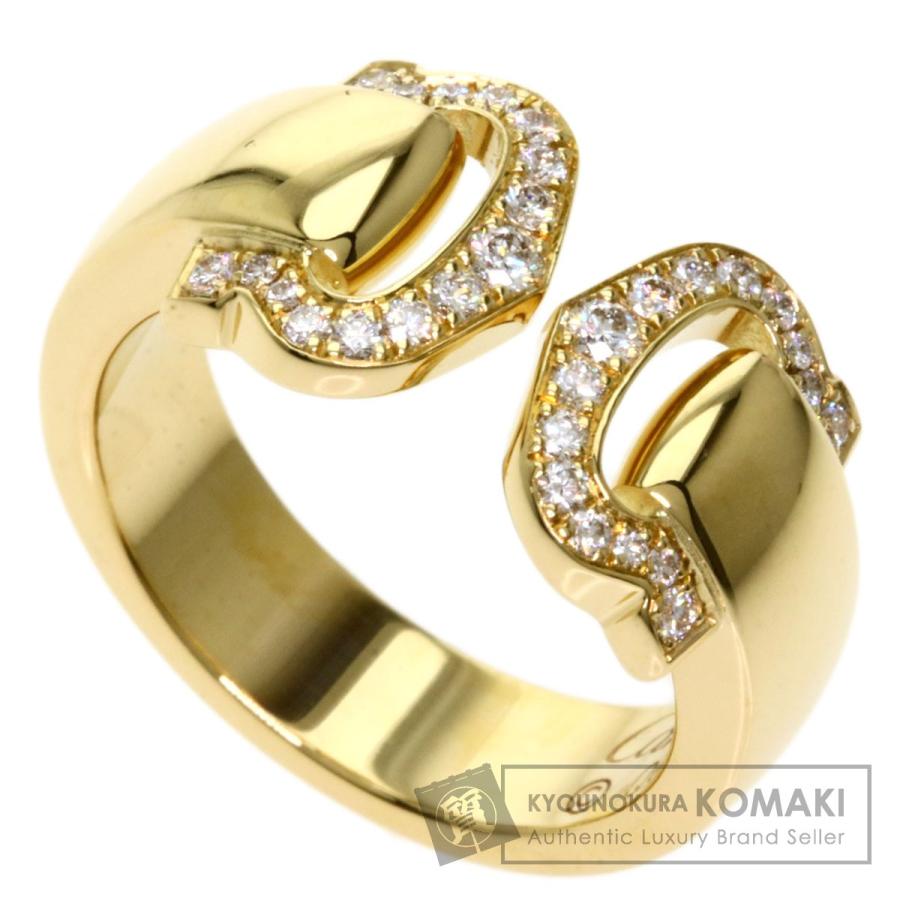 Cartier CARTIER カルティエ 2C ブークルセ ダイヤモンド #48 リング  