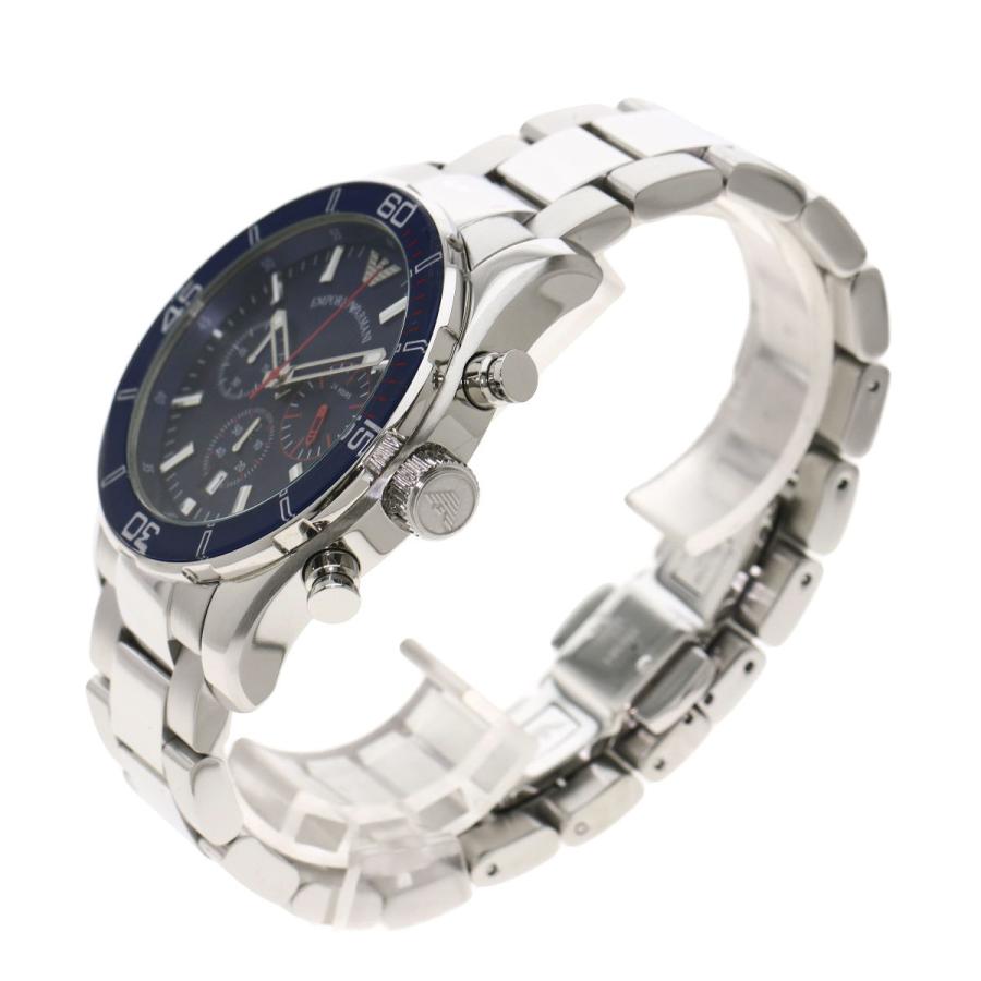 EMPORIO ARMANI Emporio Armani エンポリオ・アルマーニ AR5933 ラウンドフェイス 腕時計 ステンレススチール ...