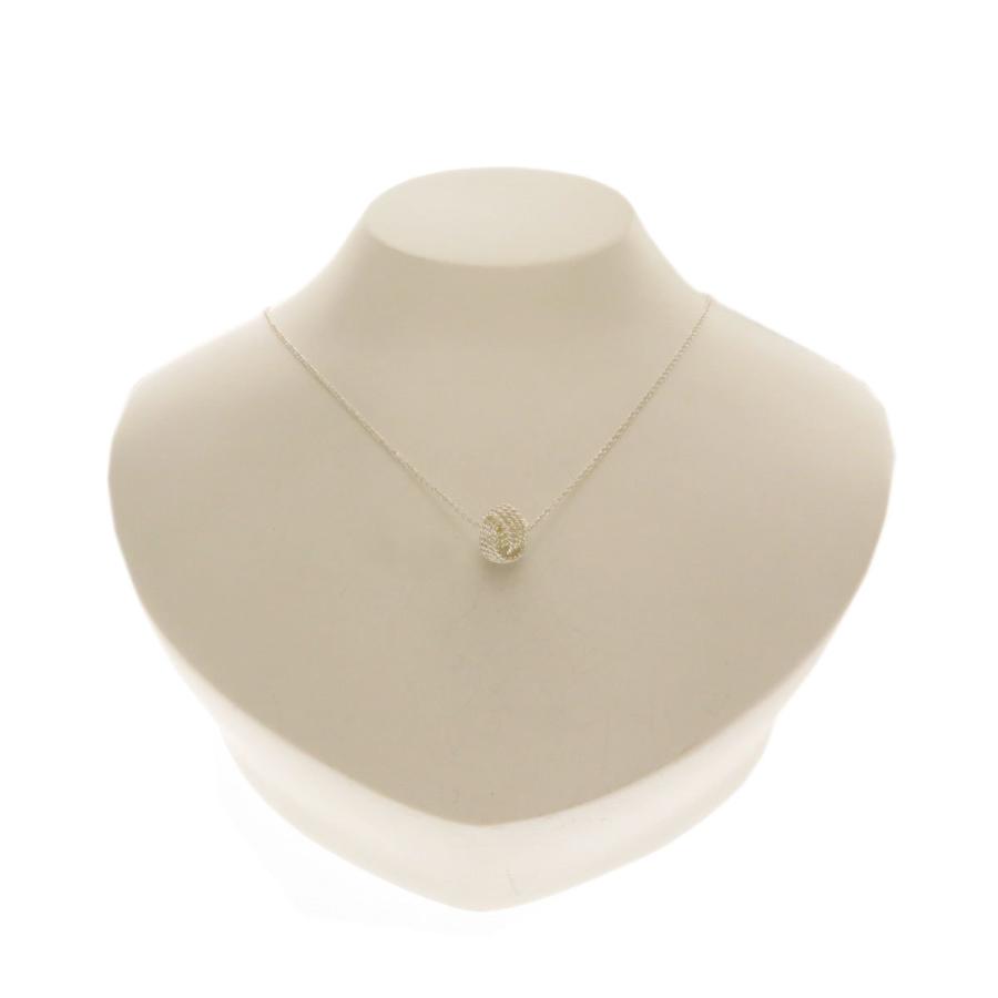 TIFFANY&Co. ティファニー メッシュボール ネックレス シルバー 