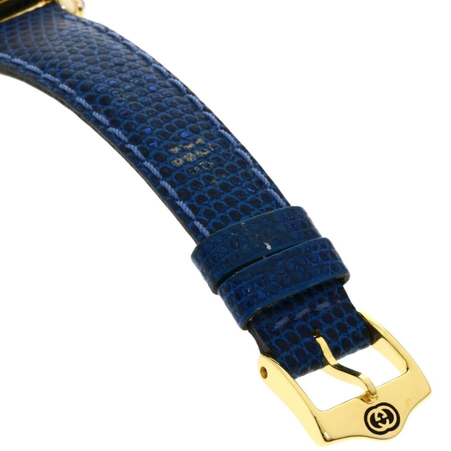 GUCCI グッチ 6500L ラウンドフェイス 腕時計 GP 革 レディース GUCCI グッチ 6500L ラウンドフェイス 腕時計 GP 革 レディース