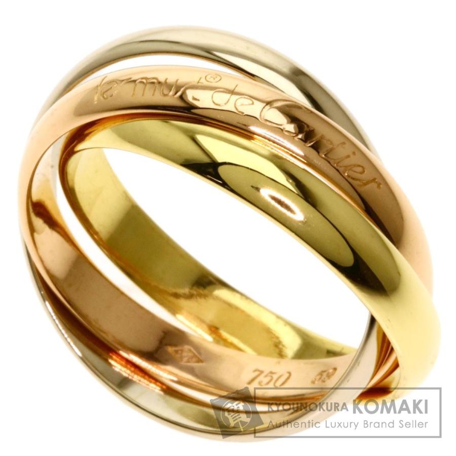 Cartier CARTIER カルティエ トリニティ 3カラー #59 リング Cartier CARTIER カルティエ トリニティ 3カラー #59 リング