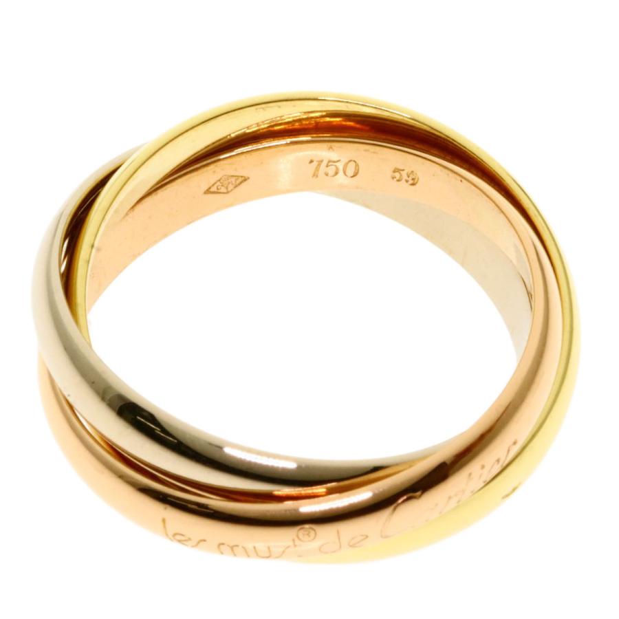 Cartier CARTIER カルティエ トリニティ 3カラー #59 リング Cartier CARTIER カルティエ トリニティ 3カラー #59 リング