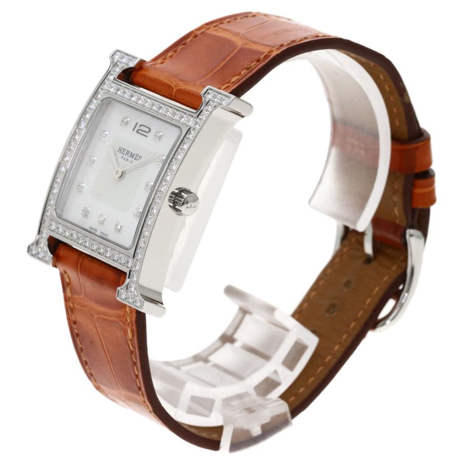 HERMES エルメス HH1.530 Hウォッチ ダイヤモンド 腕時計 HERMES エルメス HH1.530 Hウォッチ ダイヤモンド 腕時計
