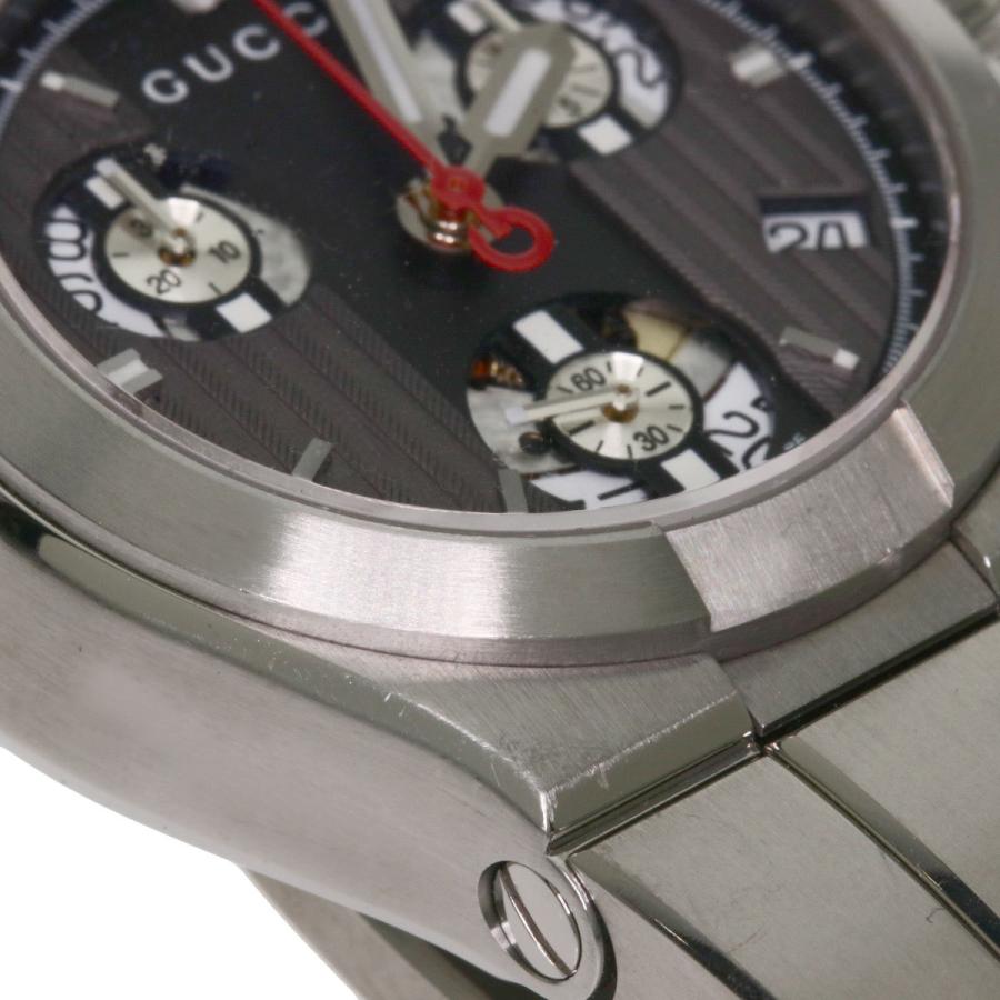 GUCCI / チタニウム クロノグラフ 腕時計 メンズ