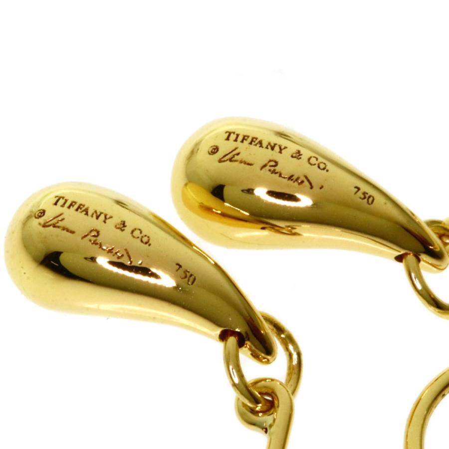 Tiffany Co ティファニー ティアドロップ ピアス K18イエローゴールド レディース 中古 ブランド京の蔵小牧 通販 Yahoo ショッピング
