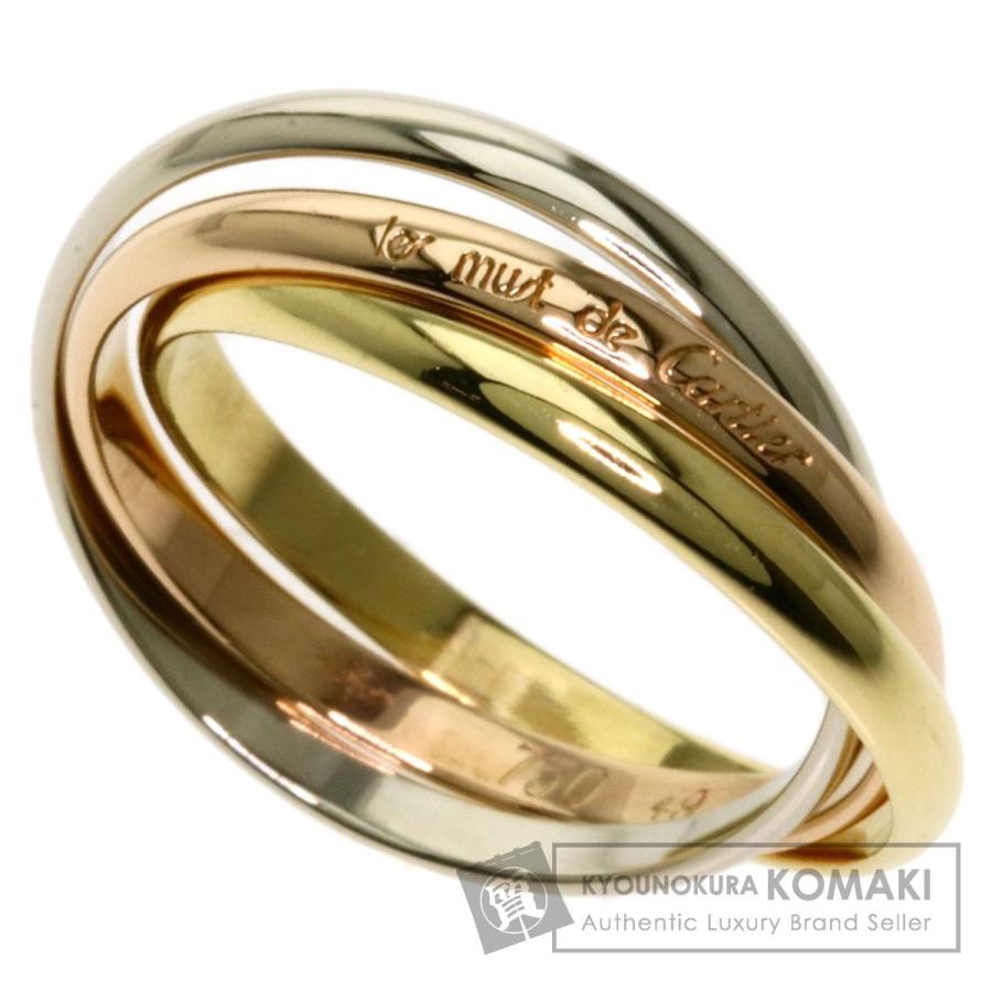 Cartier カルティエ トリニティリング Xs 49 リング 指輪 K18イエローゴールド レディース 中古 ブランド京の蔵小牧 通販 Yahoo ショッピング