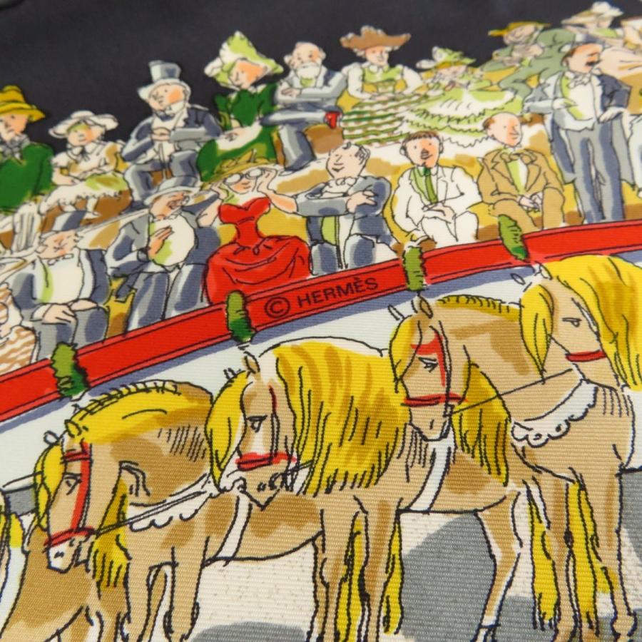 HERMES エルメス カレ 90 CIRQUE MOLIER モリエサーカス HERMES エルメス カレ 90 CIRQUE MOLIER モリエサーカス