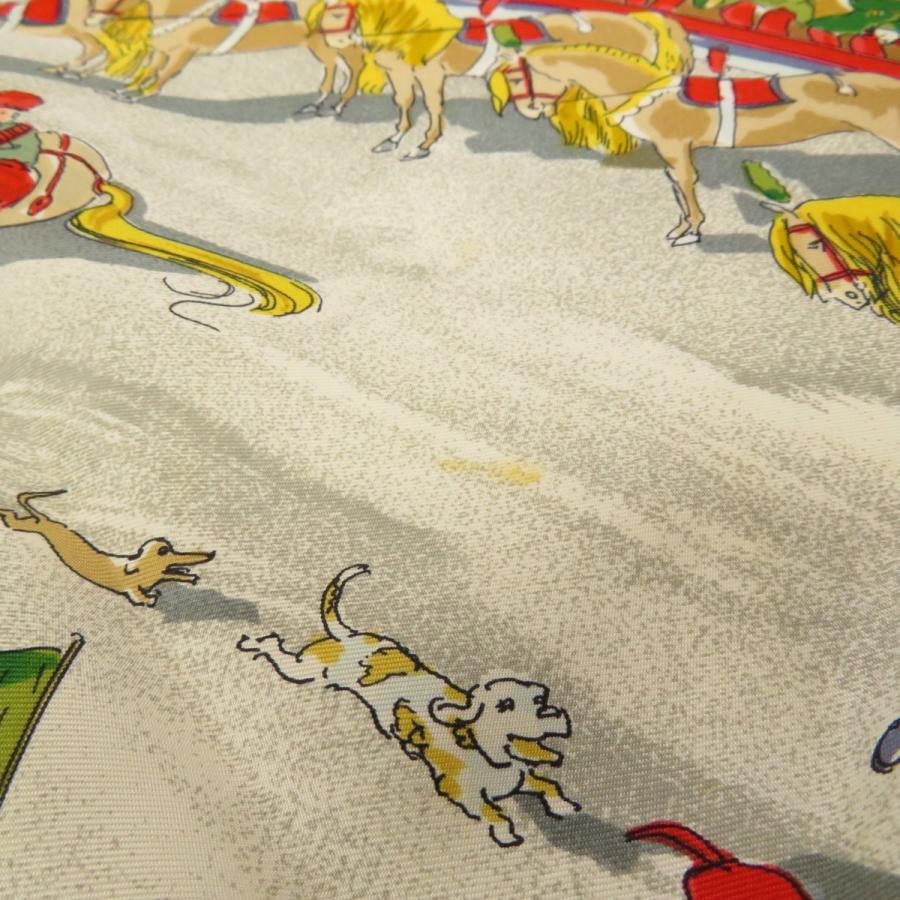 HERMES エルメス カレ 90 CIRQUE MOLIER モリエサーカス HERMES エルメス カレ 90 CIRQUE MOLIER モリエサーカス