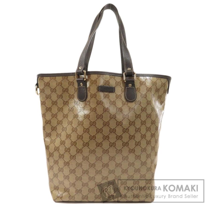 GUCCI グッチ 265693 GG クリスタル トートバッグ コーティング GUCCI グッチ 265693 GG クリスタル トートバッグ コーティング