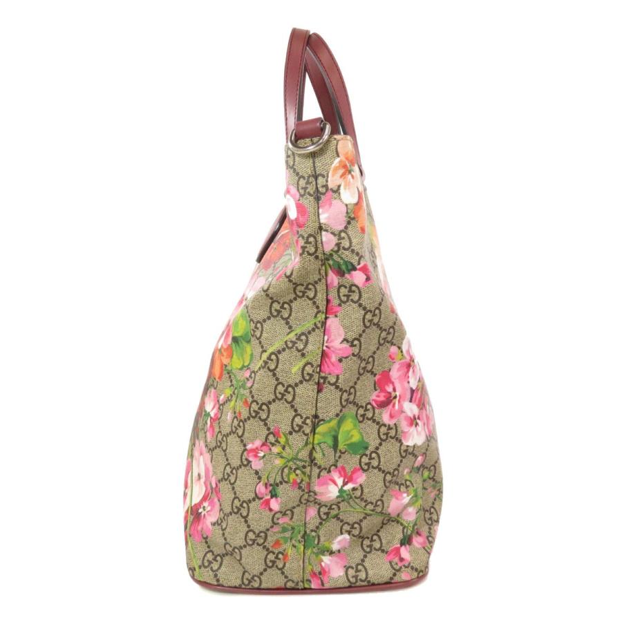 GUCCI グッチ 453705 GGスプリーム ブルームス トートバッグ PVC GUCCI グッチ 453705 GGスプリーム ブルームス トートバッグ PVC