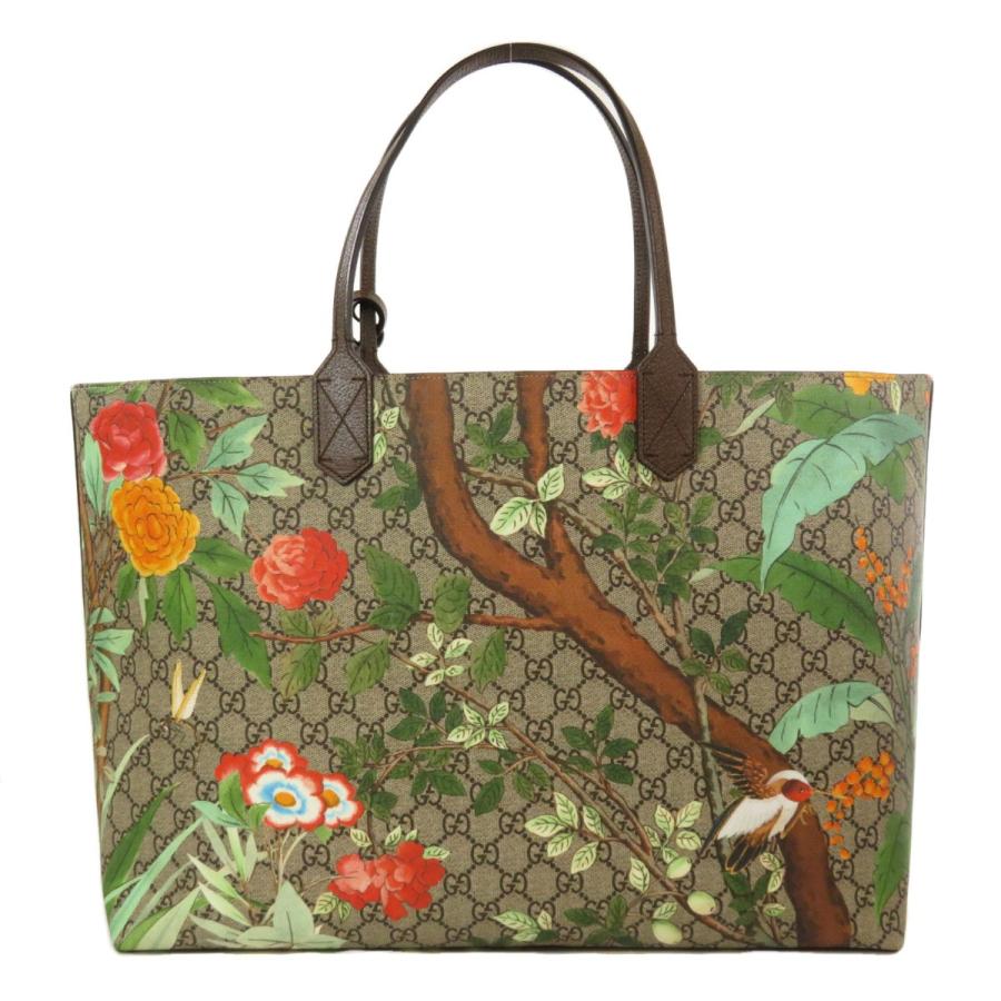 GUCCI グッチ 427015 ティアン GGスプリーム フラワー トート GUCCI グッチ 427015 ティアン GGスプリーム フラワー トート