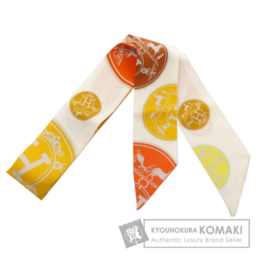 HERMES エルメス ツイリー スカーフ シルク エクスリブリスの紙吹雪