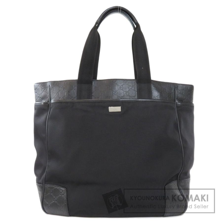 GUCCI グッチ 162429 GG シマ トートバッグ ナイロン素材 メンズ 中古 