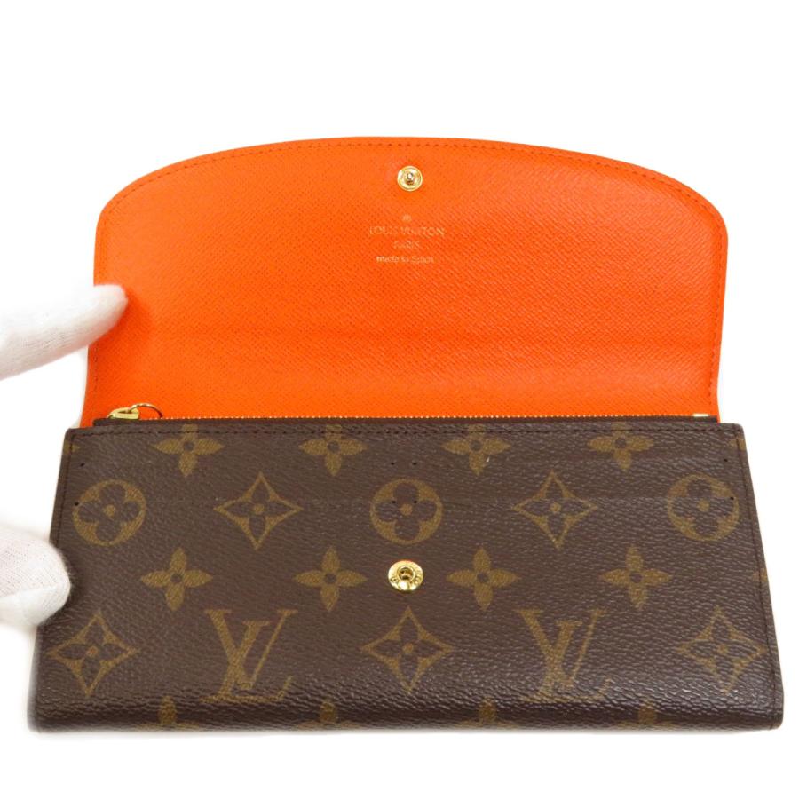 ルイヴィトン モノグラム 長財布 M61578 エミリー イエロー