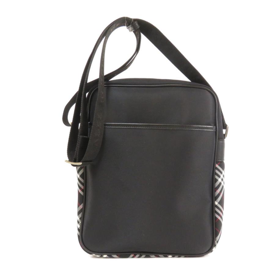 【美品】バーバリーブラックレーベル　ショルダーバッグ 金具　ナイロン　チェック BURBERRY BLACK LABEL / バーバリーブラックレーベル バーバリー