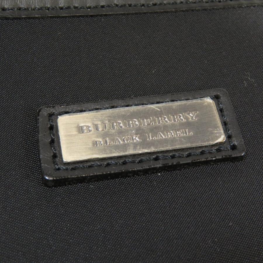 【美品】バーバリーブラックレーベル　ショルダーバッグ 金具　ナイロン　チェック BURBERRY BLACK LABEL / バーバリーブラックレーベル バーバリー