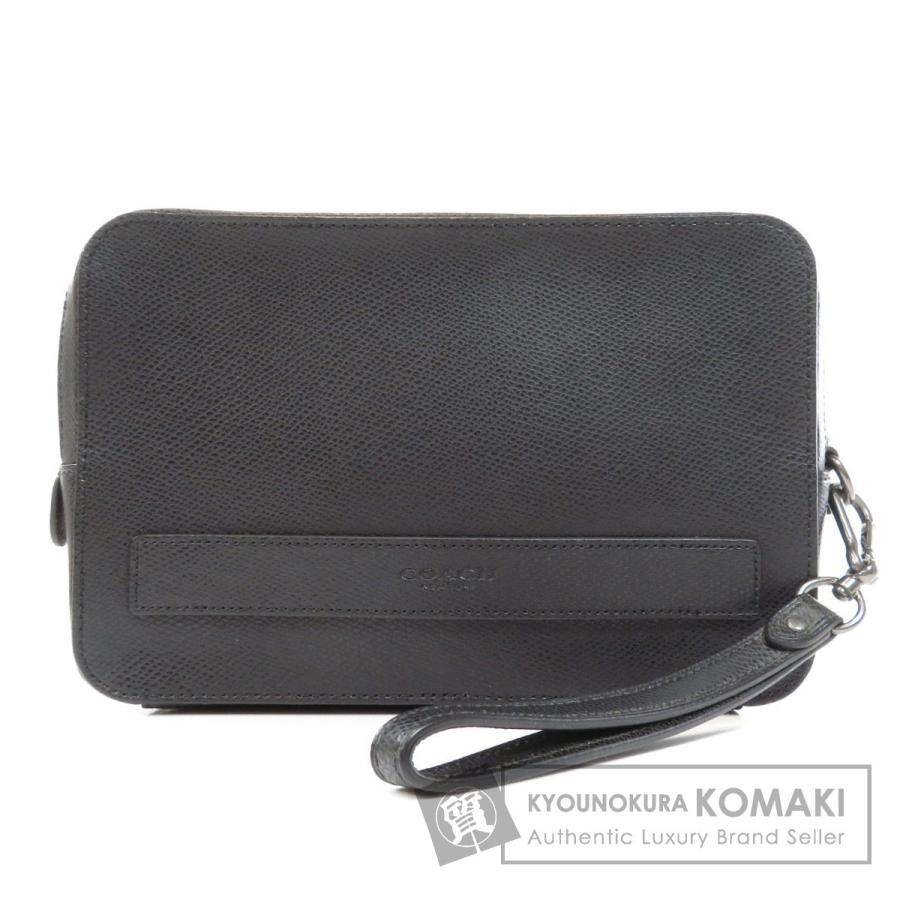 COACH コーチ F93555 ロゴ型押し セカンドバッグ レザー メンズ COACH コーチ F93555 ロゴ型押し セカンドバッグ レザー メンズ