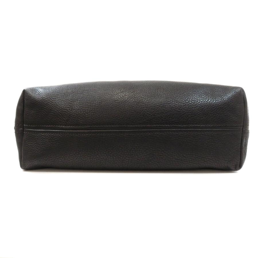 PRADA プラダ ロゴ刻印 トートバッグ レザー レディース 中古品 PRADA プラダ ロゴ刻印 トートバッグ レザー レディース 中古品