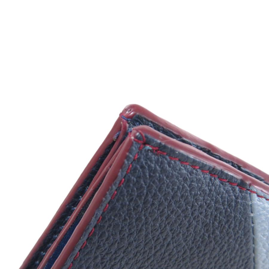 Furla フルラ ロゴモチーフ 二つ折り財布 小銭入れなし レザー メンズ 中古 ブランド京の蔵小牧 通販 Yahoo ショッピング