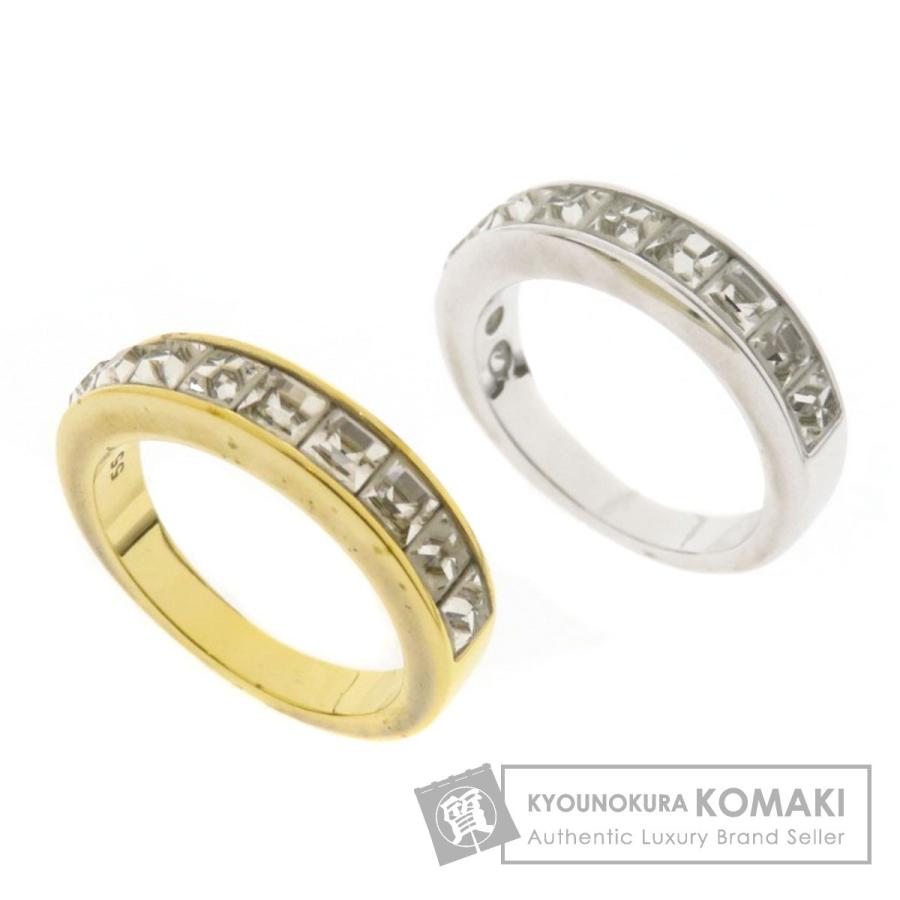 SWAROVSKI スワロフスキー 2点セット #55 リング・指輪 金属製 