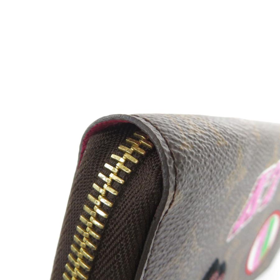 ルイヴィトン M63392 モノグラム パッチーズ ジッピー 長財布 ブランド