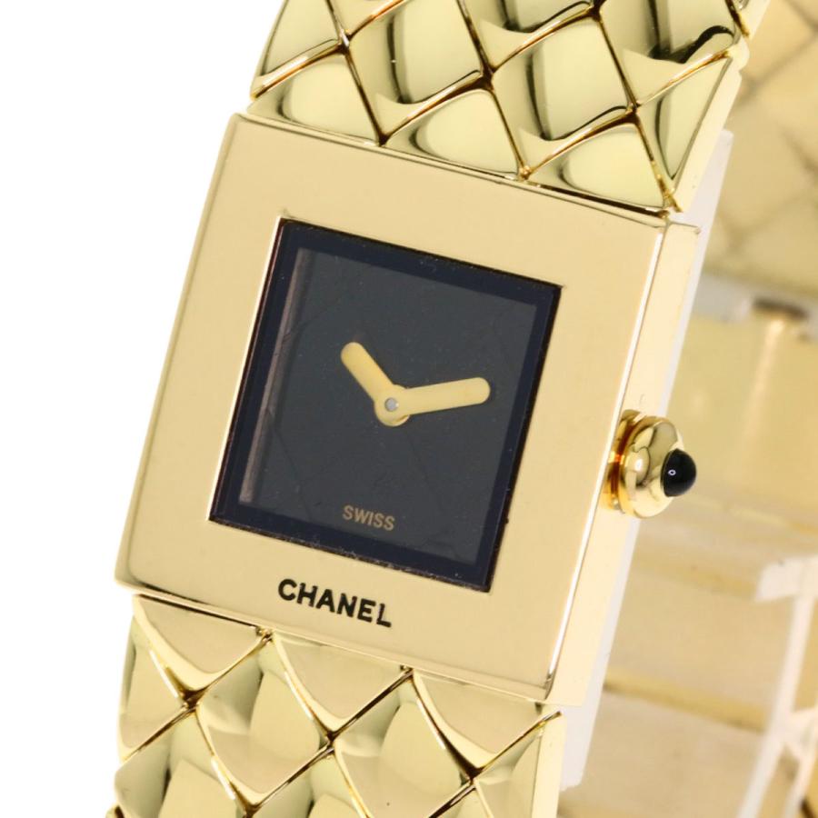 CHANEL シャネル マトラッセ 腕時計 K18イエローゴールド K18YG CHANEL シャネル マトラッセ 腕時計 K18イエローゴールド K18YG