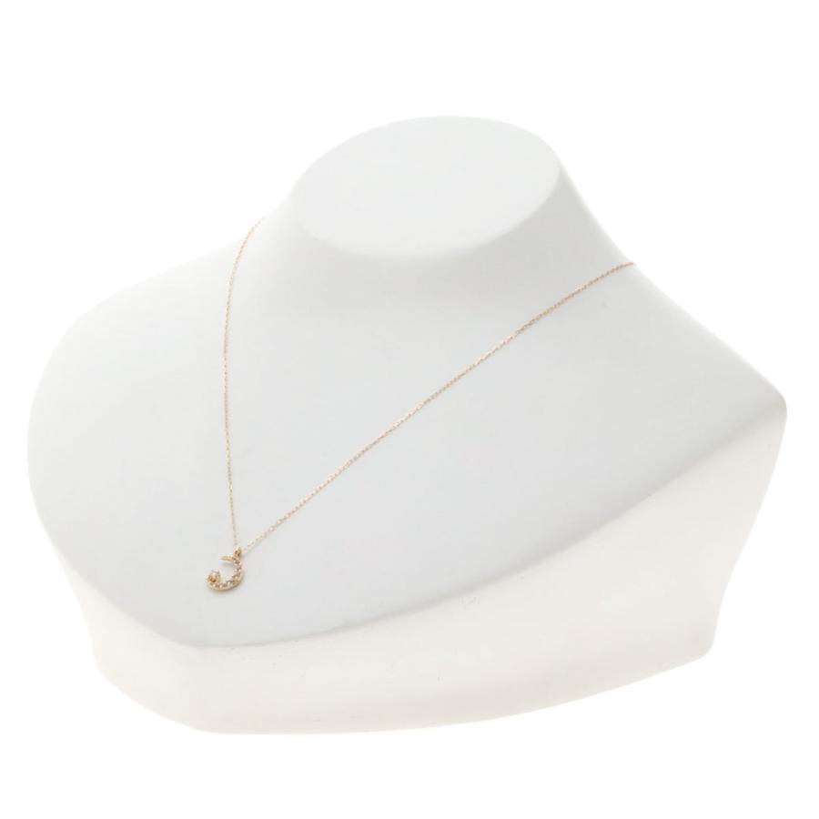 4 ヨンドシー ムーンモチーフ カラーストーン ネックレス K10ピンクゴールド レディース 中古 ブランド京の蔵小牧 通販 Yahoo ショッピング