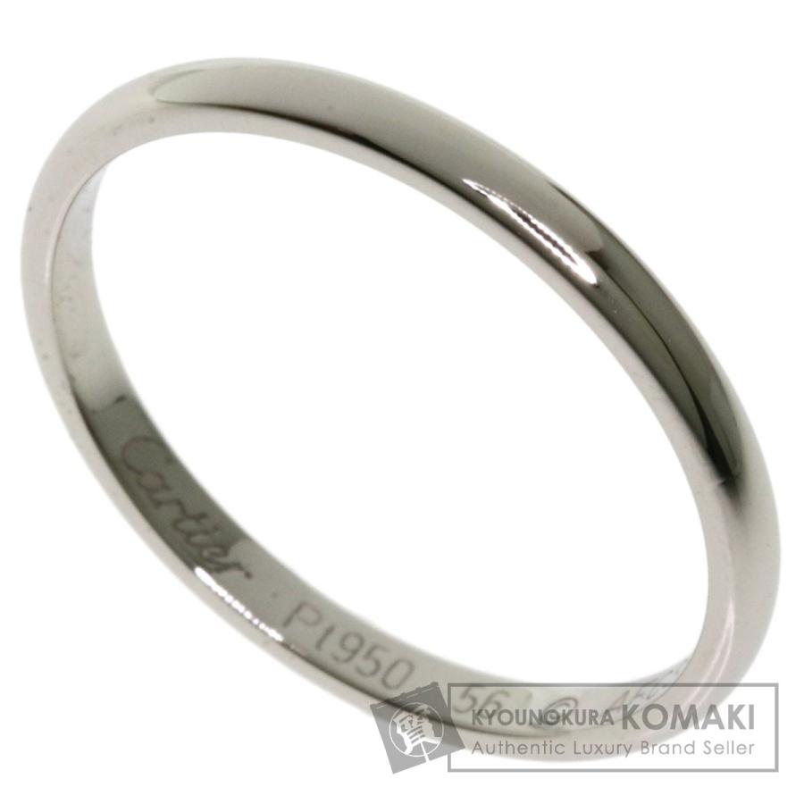 Cartier カルティエ バンドリング 56 リング 指輪 プラチナpt950 メンズ 中古品 ブランド京の蔵小牧 通販 Yahoo ショッピング