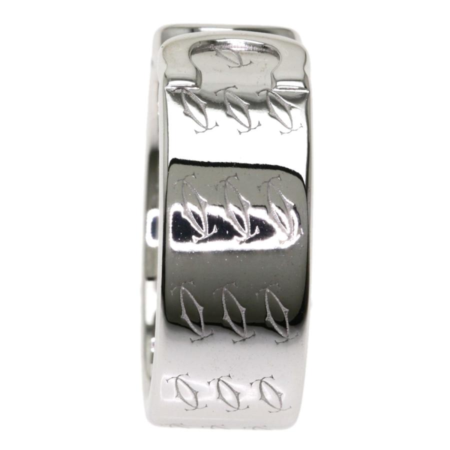 激安単価で カルティエ Cartier Cartier 中古 レディース K18ホワイトゴールド リング 指輪 55 クリスマス限定 C2リング カルティエ レディースアクセサリー