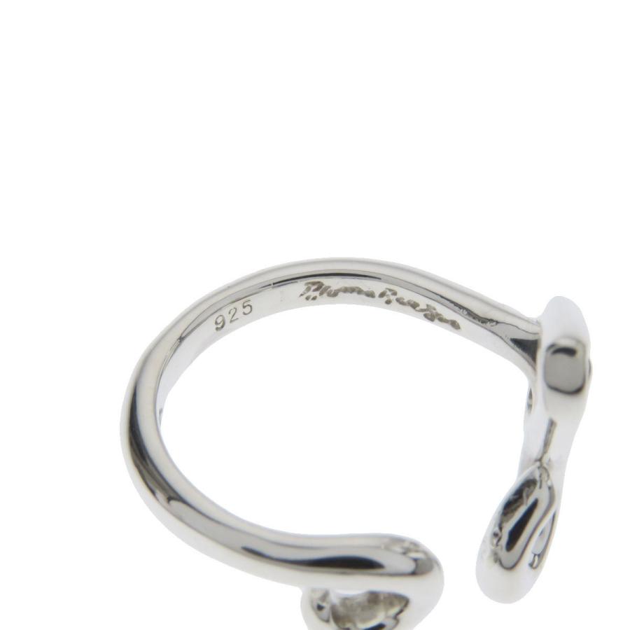 TIFFANY&Co. ティファニー イニシャル V リング・指輪 シルバー 