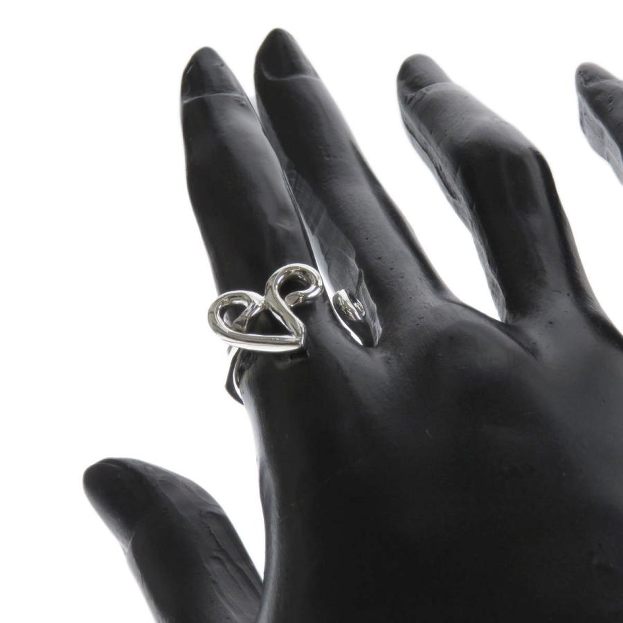 TIFFANY&Co. ティファニー イニシャル V リング・指輪 シルバー 