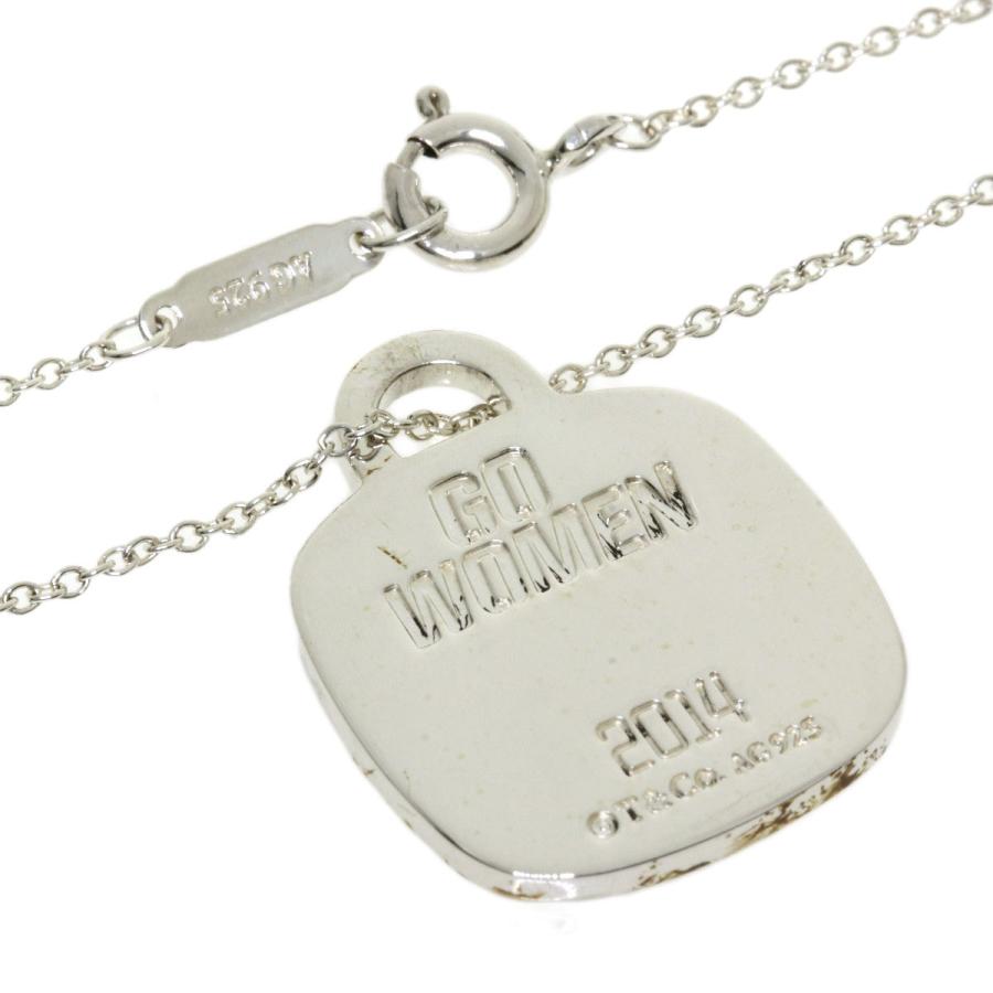 TIFFANY&Co. ティファニー GO WOMEN カキツバタ ネックレス シルバー  