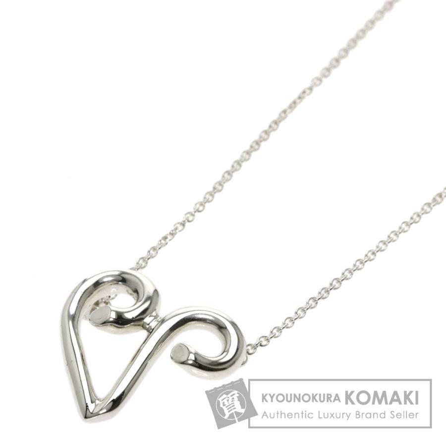 TIFFANY&Co. ティファニー イニシャル V ネックレス シルバー 