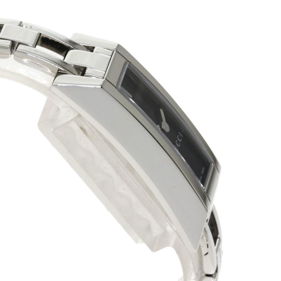 稼働 GUCCI グッチ 110 スクエア SS クオーツ レディース 腕時計 GUCCI グッチ 110 スクエアフェイス 腕時計 ステンレススチール