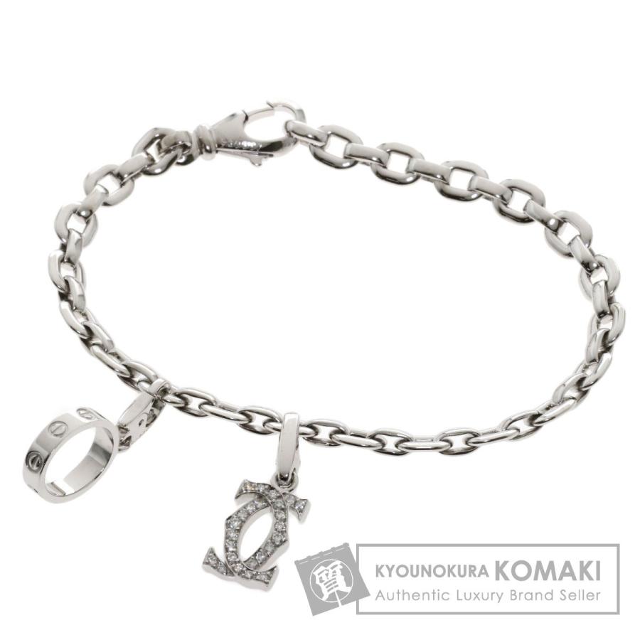 Cartier CARTIER カルティエ スパルタカスブレス C2 ラブ チャーム 2  