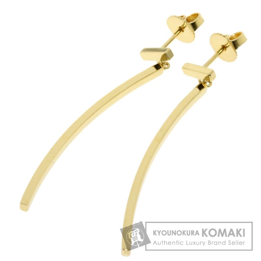 ティファニー TIFFANY＆CO ティファニーT バー ピアス K18YG ジュエリー