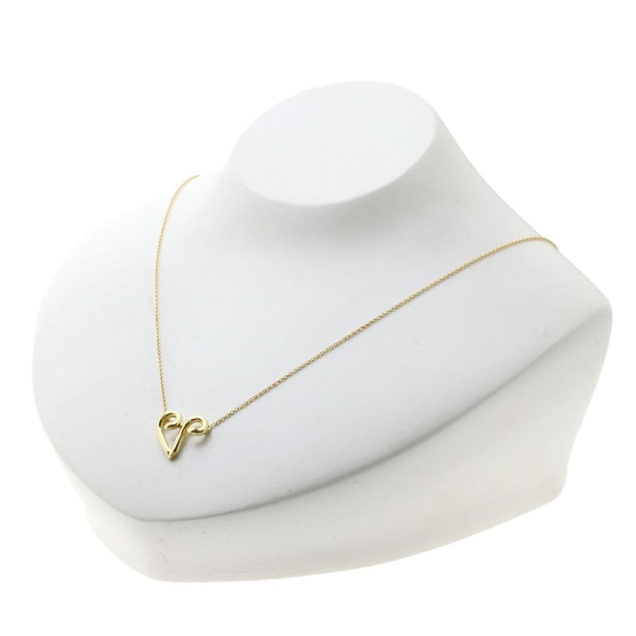 TIFFANY&Co. ティファニー イニシャル V ネックレス K18イエロー TIFFANY&Co. ティファニー イニシャル V ネックレス K18イエロー