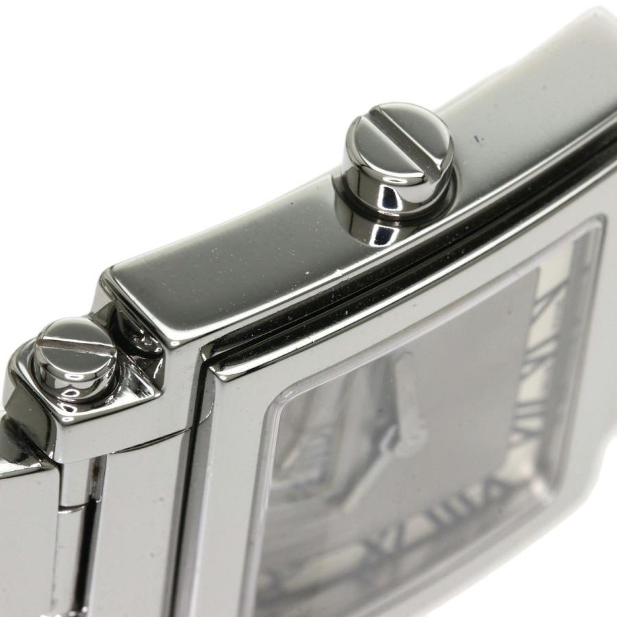 FENDI フェンディ 6000L スクエアフェイス 腕時計 ステンレススチール  